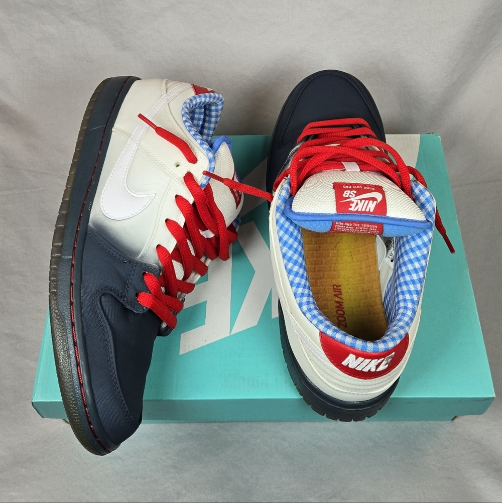 Nike SB Dunk Low Premium Dorothy Wizard of Oz 2015 - Like New Size 10.5 - Picture 3 of 9